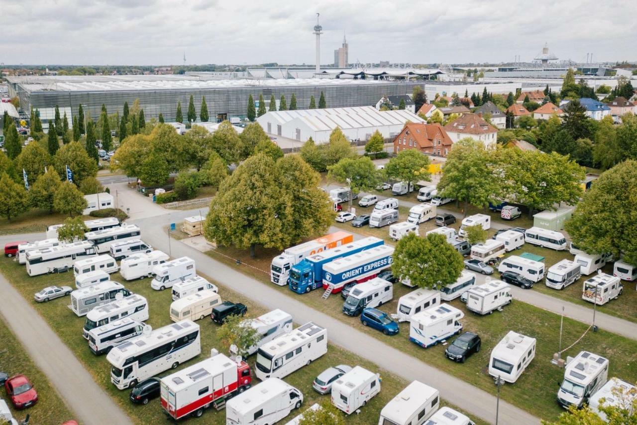 Hannover Messe Camp Exteriér fotografie